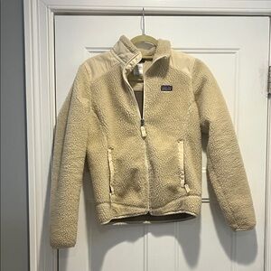 Women’s Cream Fleece Jacket